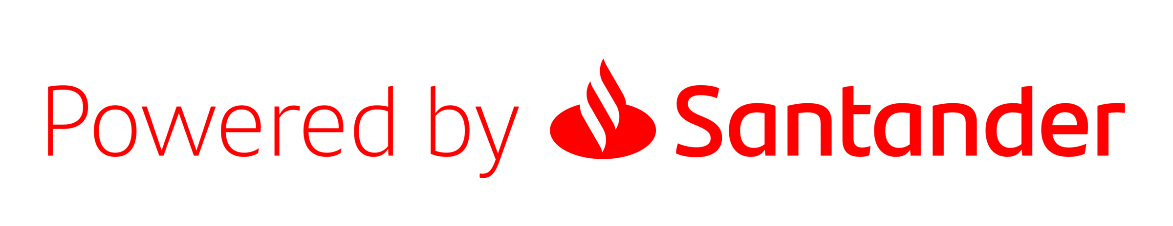 logo power by santander