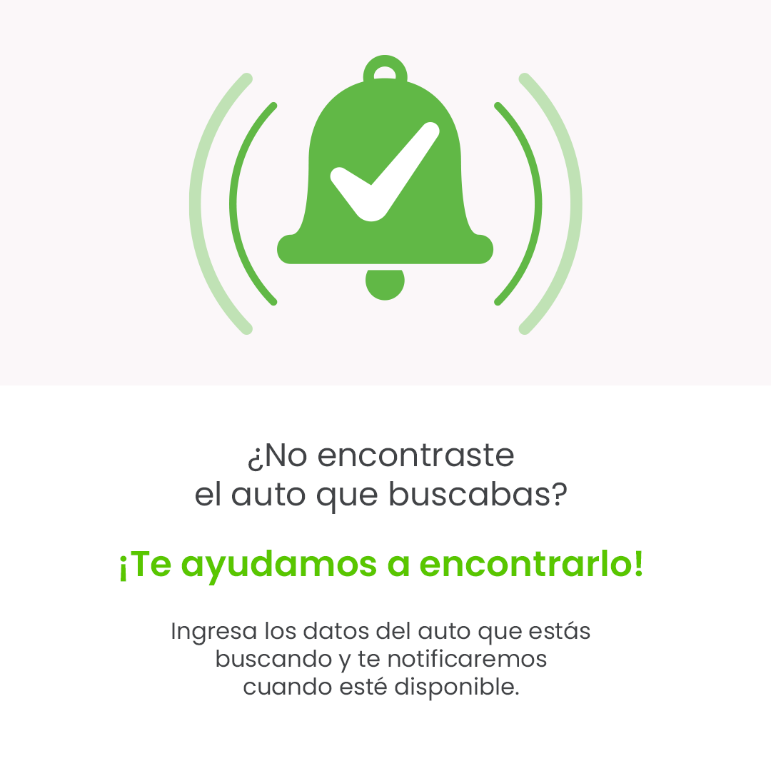 Autos seminuevos - anuncio